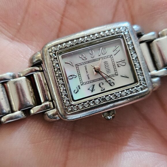 Vintage Ecclissi Women 22910 925 Sterling Quartz Fashion Watch - Picture 2 of 10